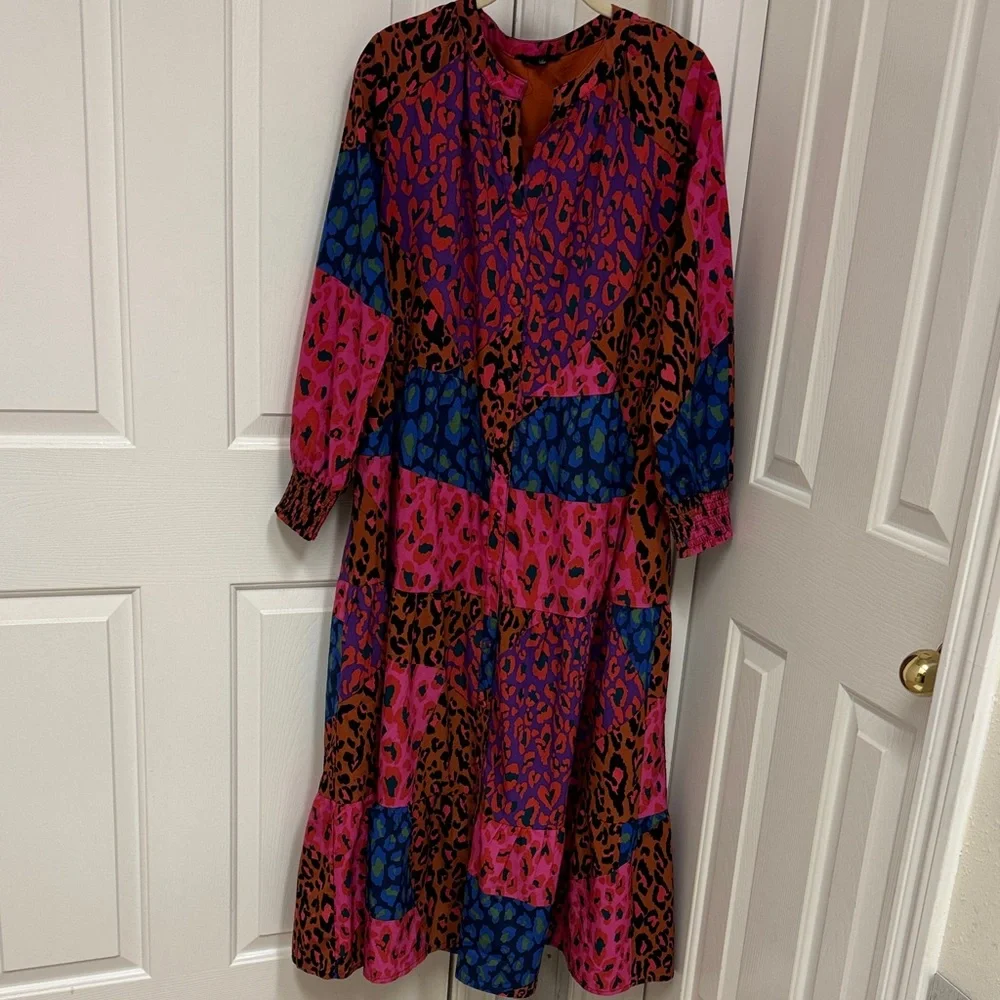 Joh leopard dress, medium - Picture 1 of 5